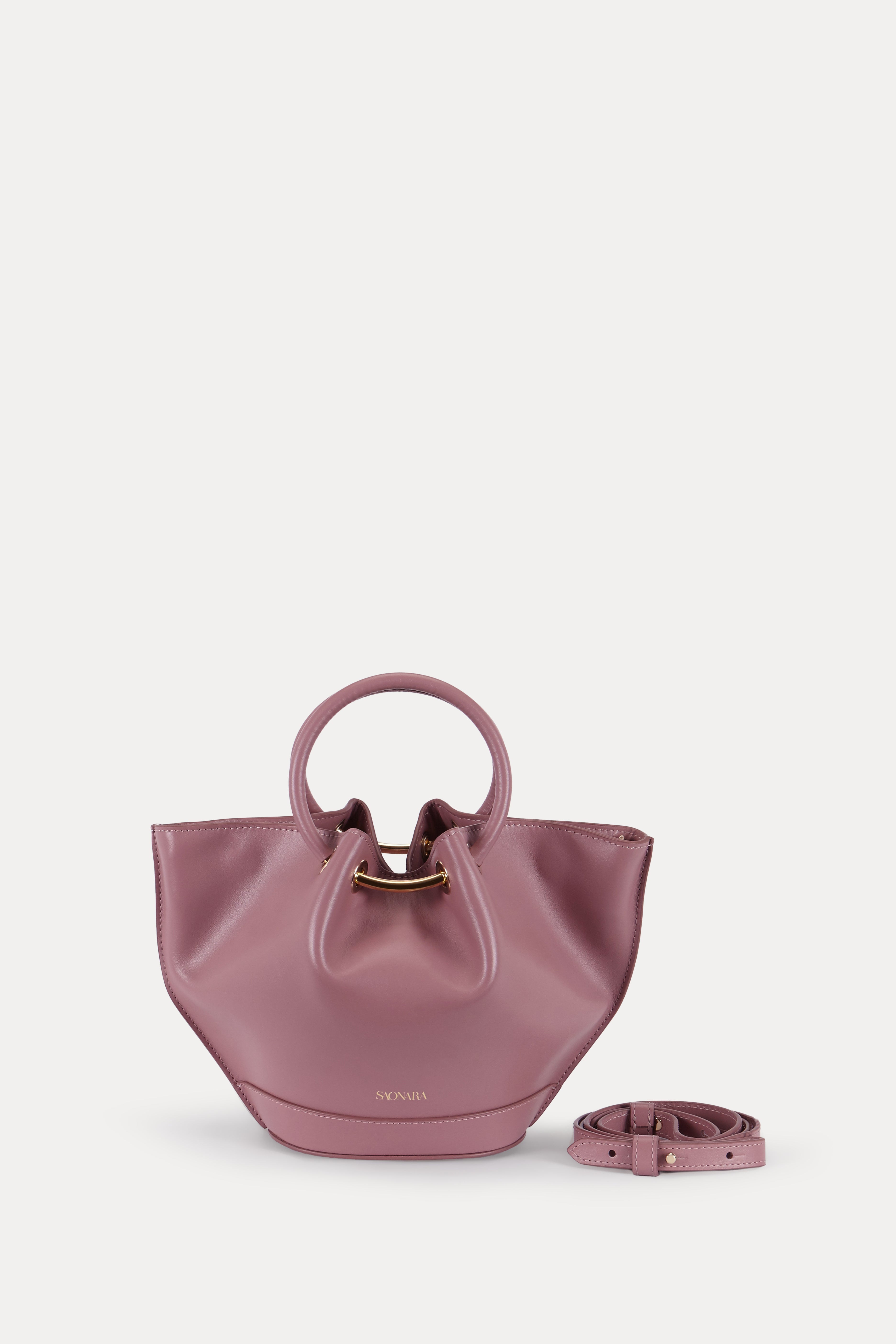 SAONARA MINI CAPAZO ROSAE LEATHER