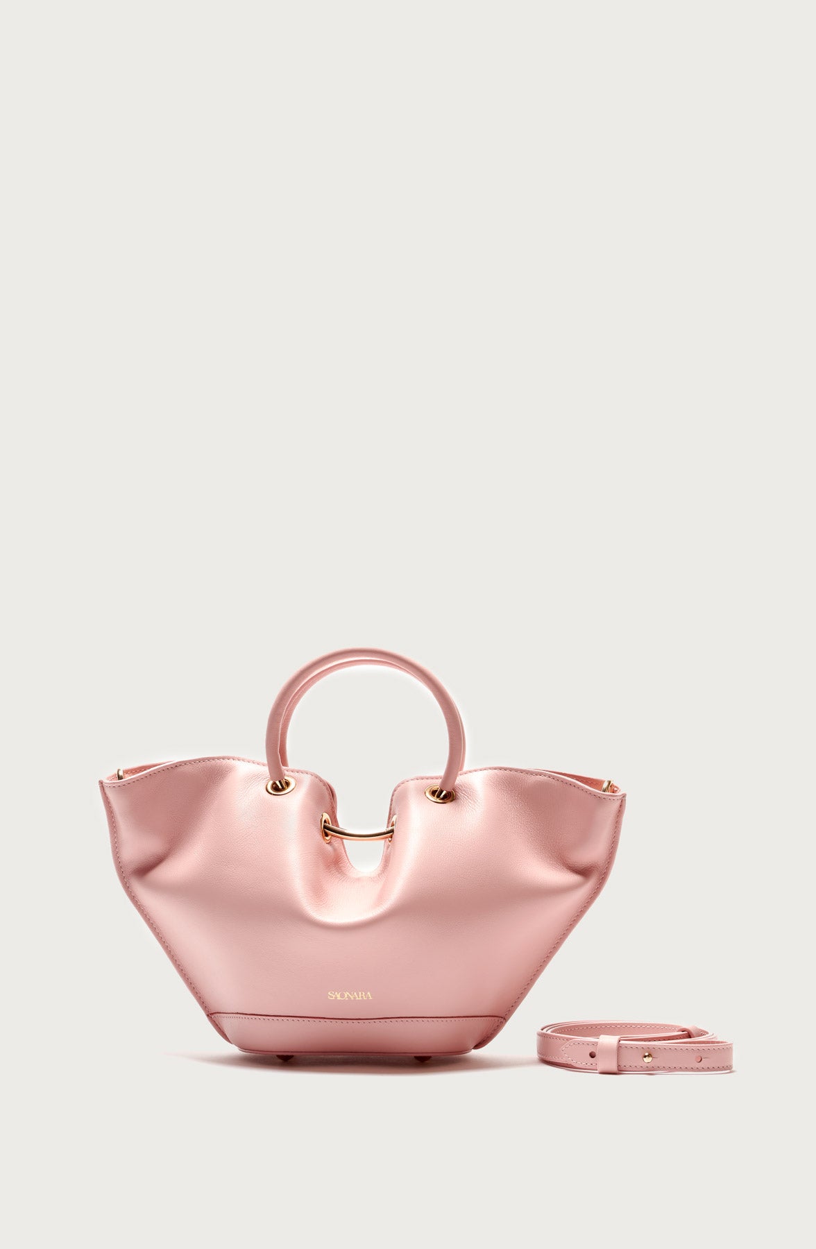 Bolso Saonara Mini Capazo Rosa