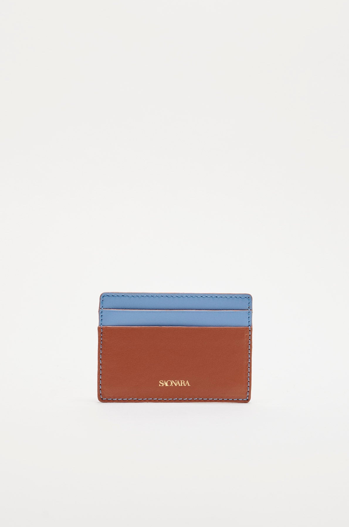 Tarjetero Saonara Caramelo