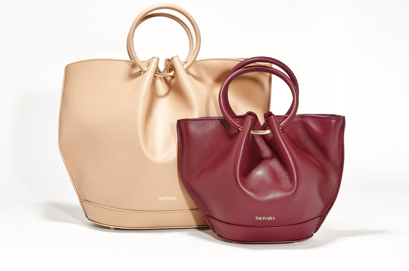 MINI CAPAZO BERRY LEATHER