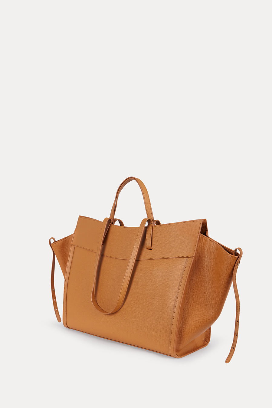 SAONARA SHOPPING BAG CAMEL LEATHER